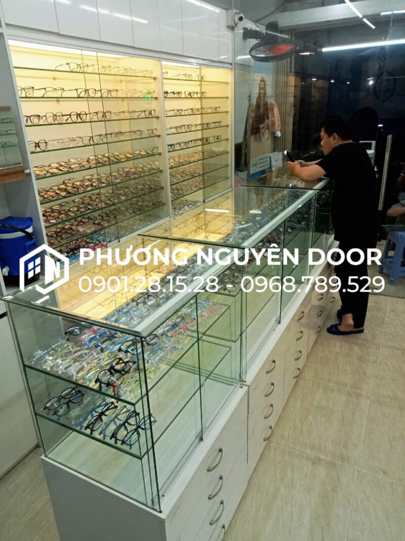 Tủ Nhôm Kính Trưng Bày Giá Rẻ